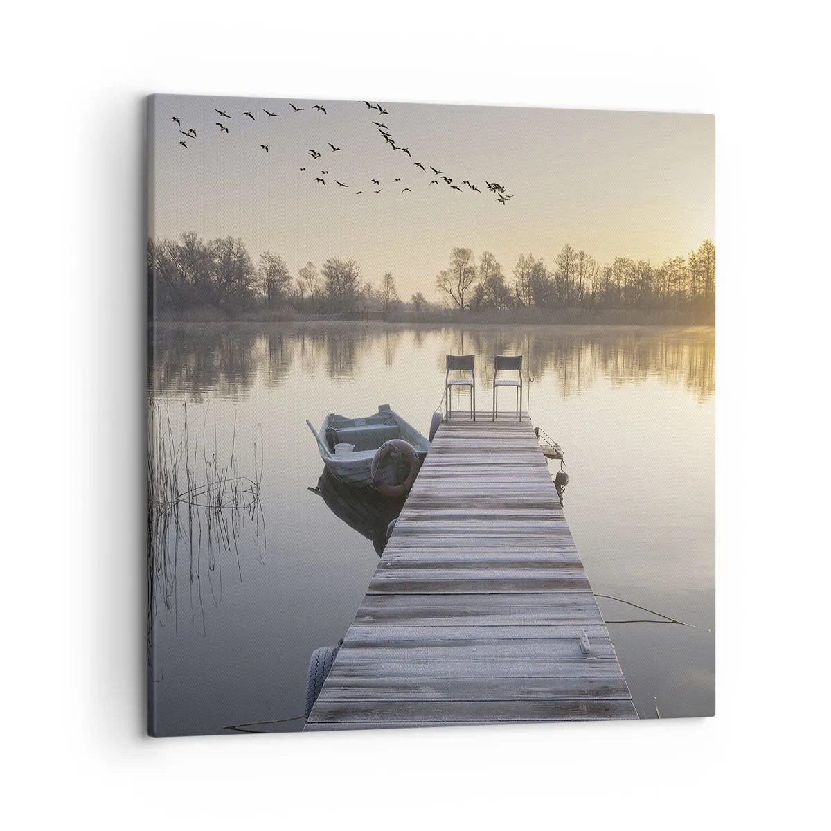 Obraz na płótnie - Wrócę za jakiś czas - 50x50 cm