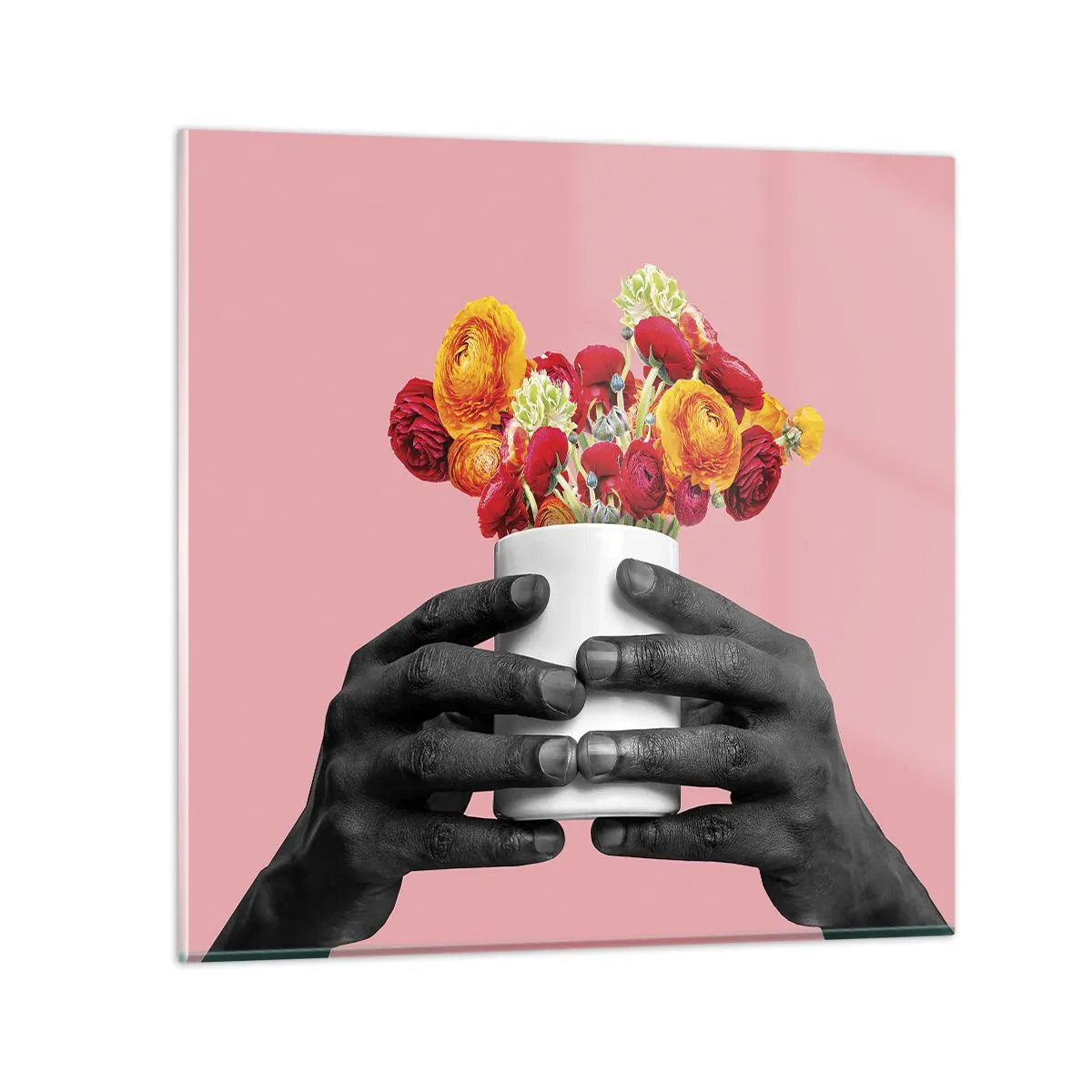 Obraz na szkle - Apoteoza życia - 30x30 cm