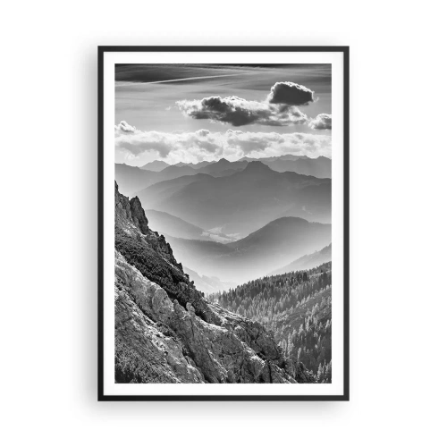 Plakat w czarnej ramie - Aż po horyzont - 70x100 cm