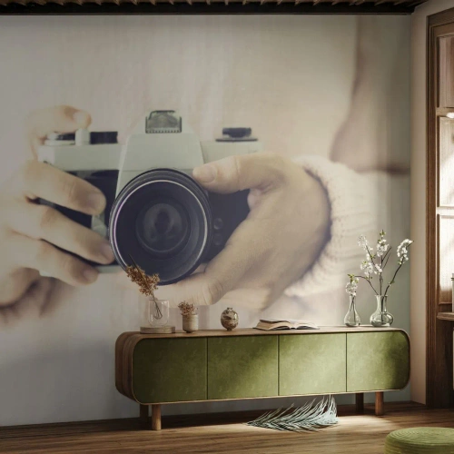 Fototapeta Samoprzylepna Deluxe Sticker - By widzieć więcej… - Aparat Fotograficzny, Vintage, Fotografia - 250x175 cm