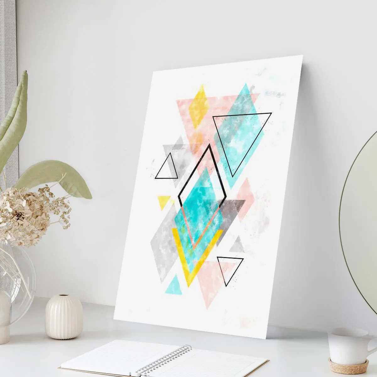 Plakat - Igraszka geometryczna - 30x40 cm