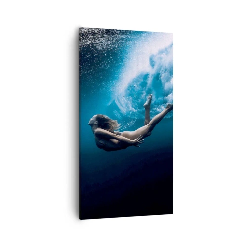 Obraz na płótnie - Współczesna syrena - 55x100 cm