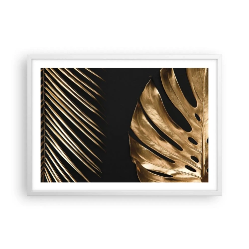 Plakat w białej ramie - Różne, a równie drogie - 70x50 cm