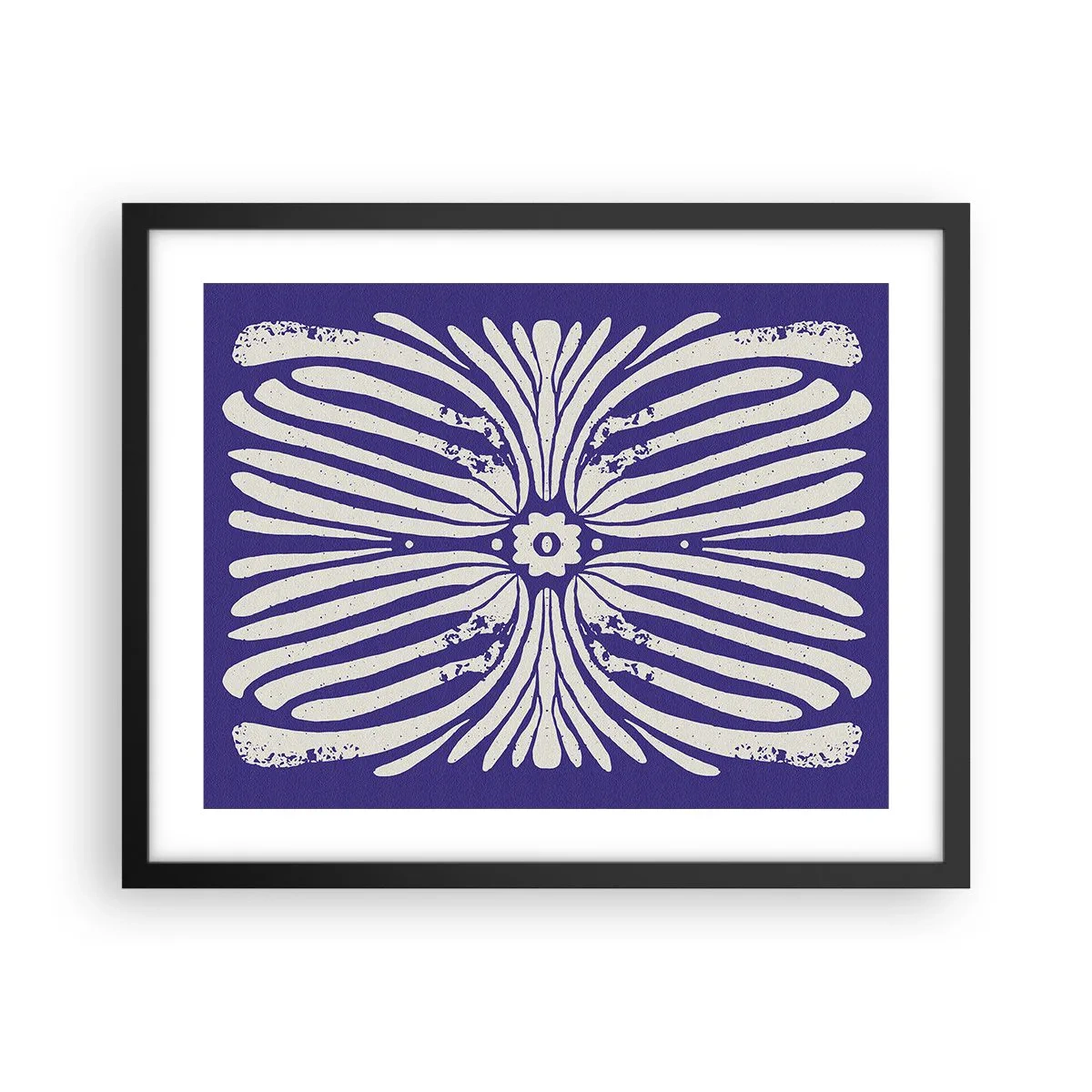 Plakat w czarnej ramie - Etniczne inspiracje - 50x40 cm