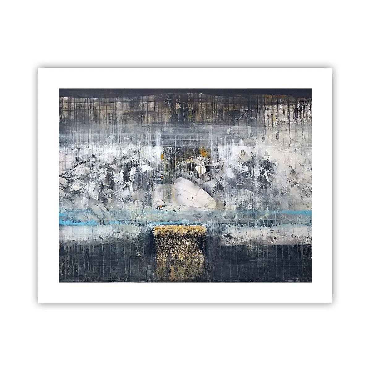 Plakat - Jak po lodzie, jak po grudzie - 50x40 cm