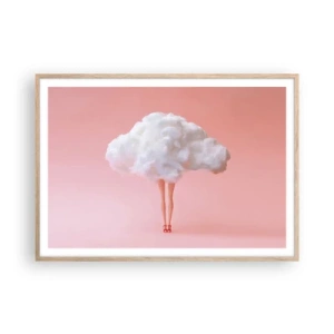 Plakat w ramie jasny dąb - Słodka obietnica - 100x70 cm