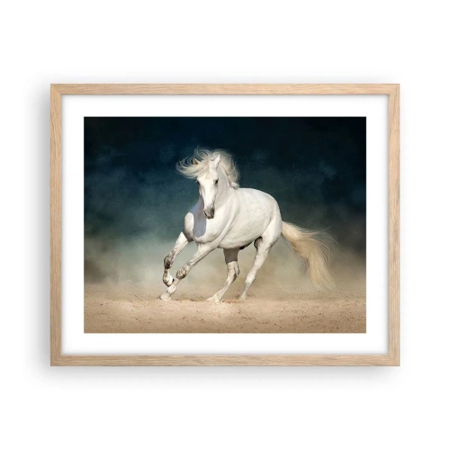 Plakat w ramie jasny dąb - Wolność w stanie czystym - 50x40 cm