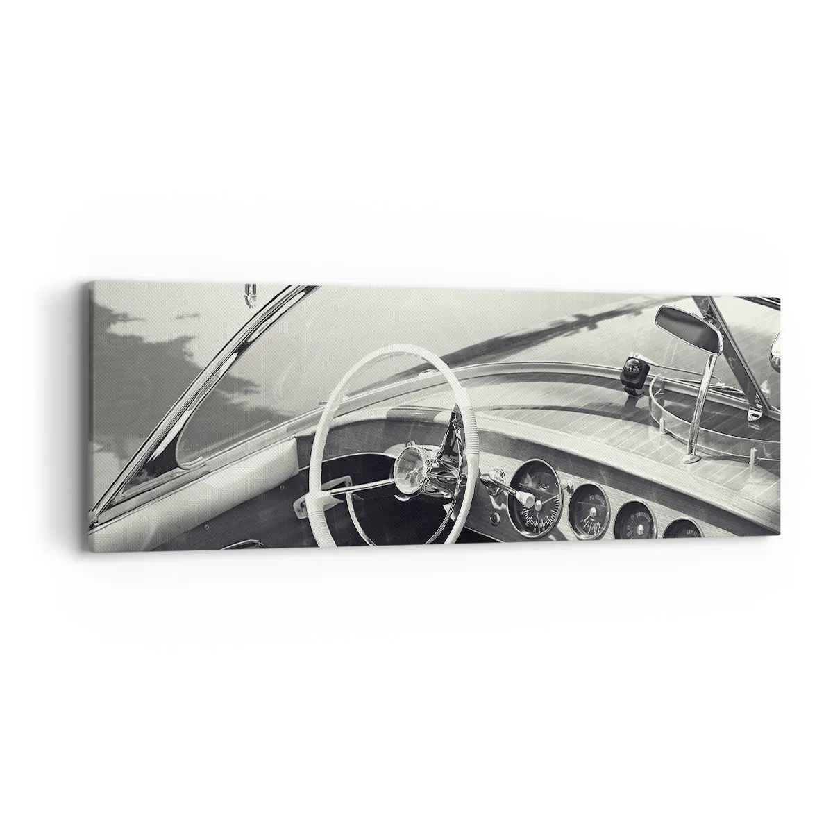 Obraz na płótnie - Pogoda dla bogaczy - 90x30 cm