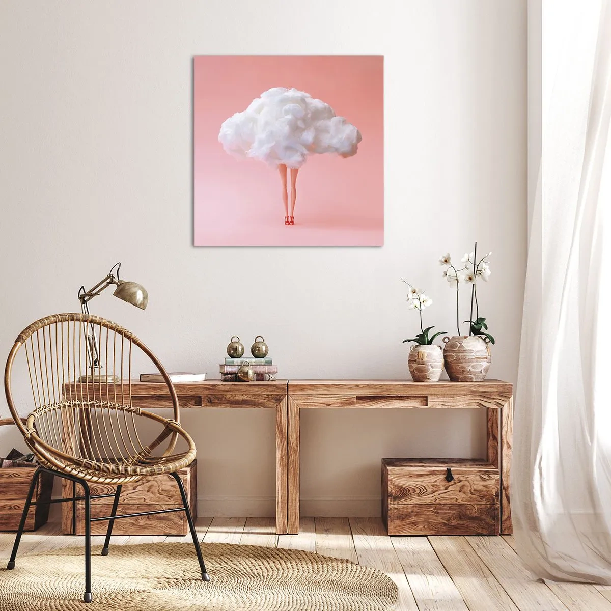 Obraz na płótnie - Słodka obietnica - 60x60 cm