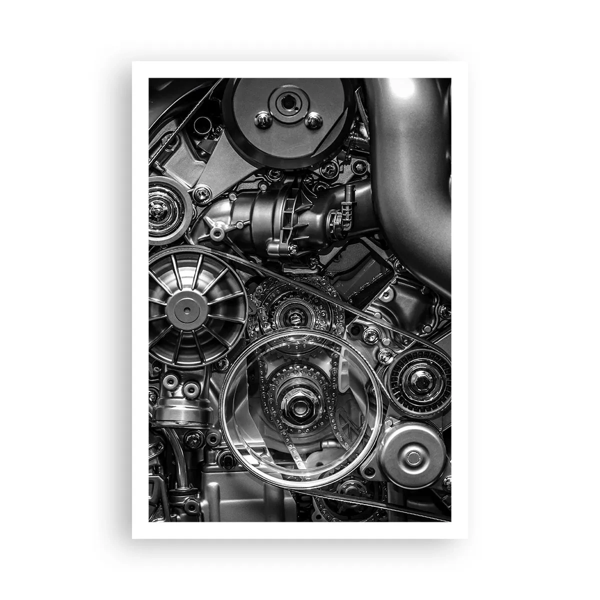Plakat - Poezja mechaniki - 70x100 cm