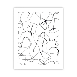 Plakat - Ścieżki życia, koleje losu - 40x50 cm
