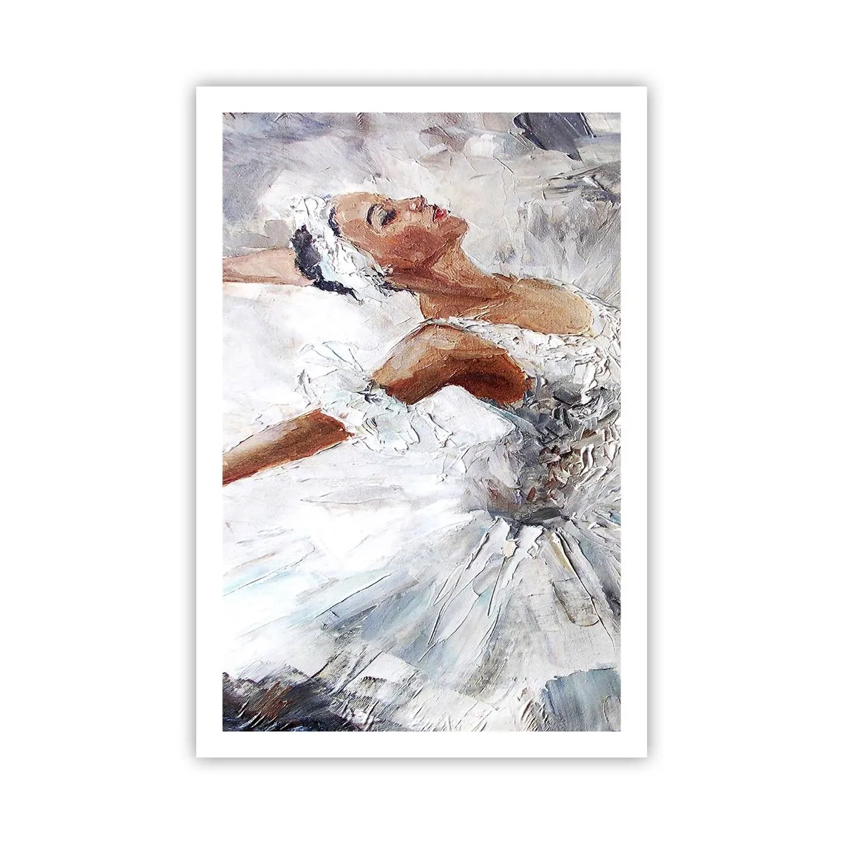 Plakat - Delikatna i lekka jak tiul - 61x91 cm
