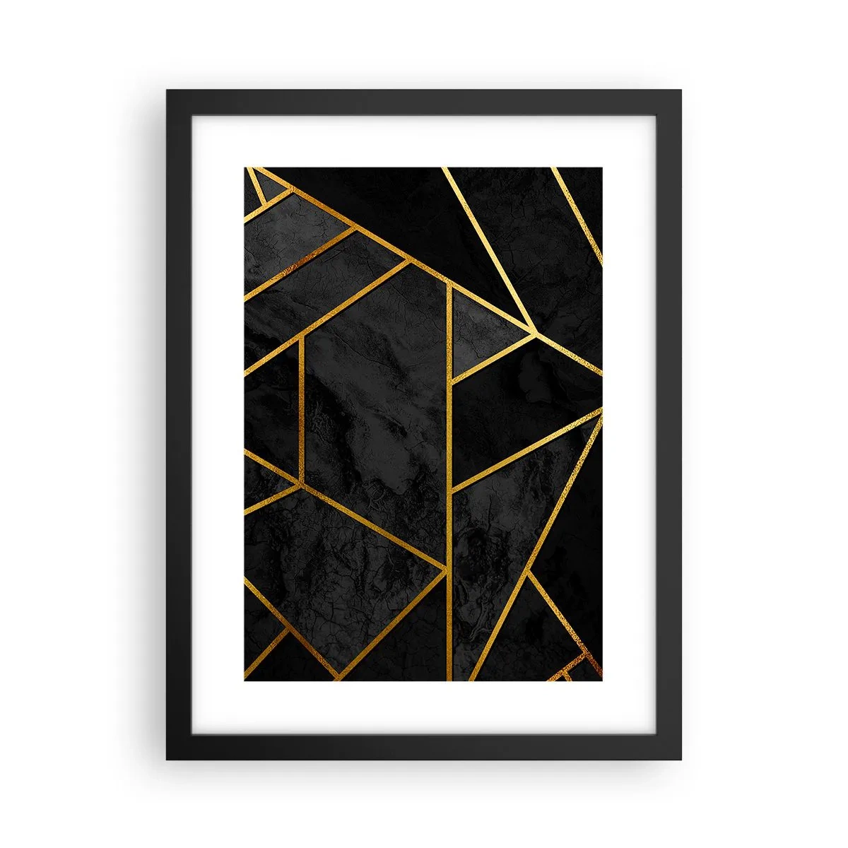 Plakat w czarnej ramie - Mrok i blask - 30x40 cm