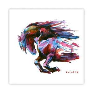 Plakat - W uniesieniu - 60x60 cm