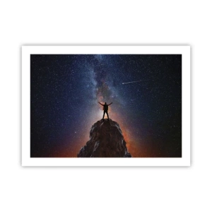 Plakat - Moc jest ze mną! - 70x50 cm