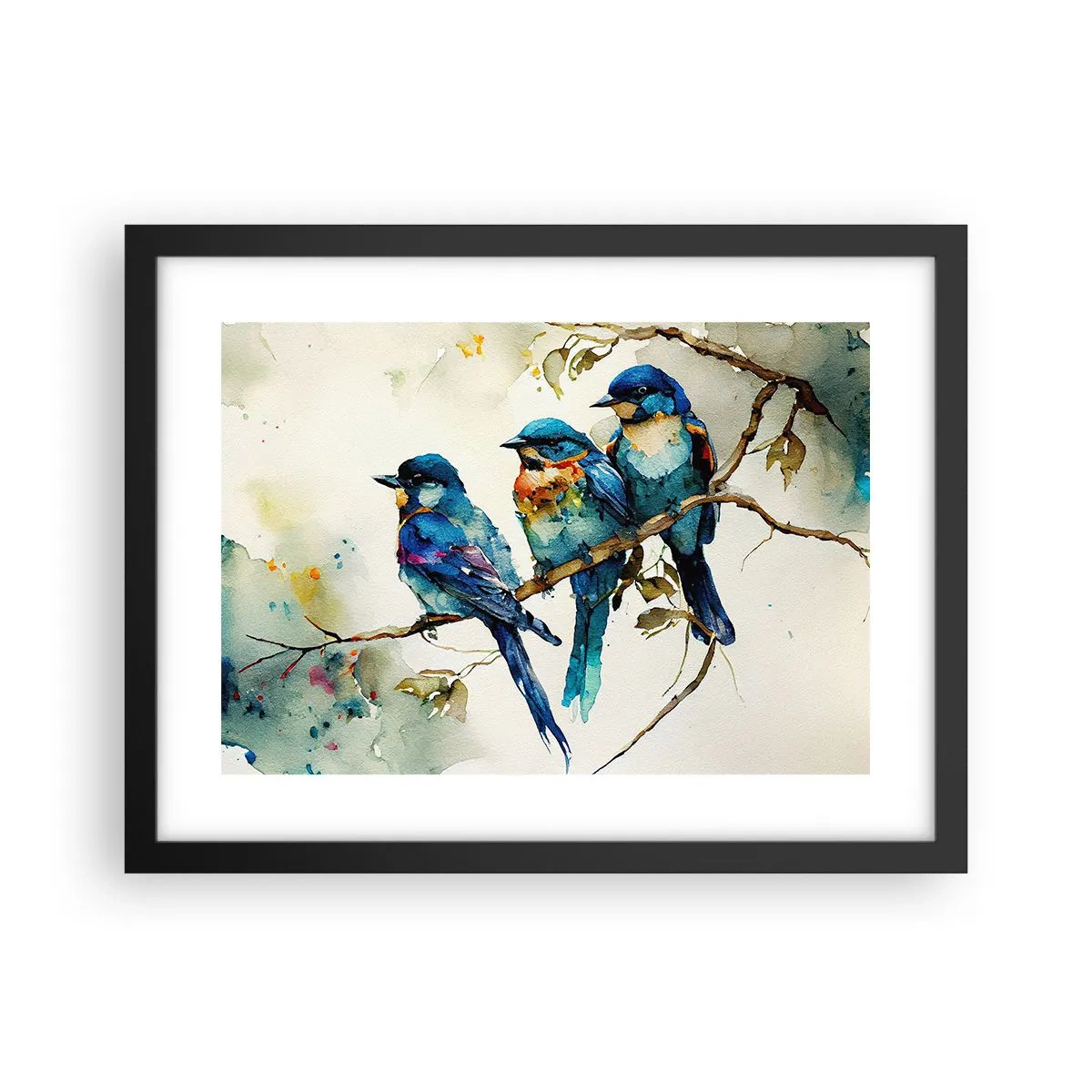 Plakat w czarnej ramie - Obraził się? - 40x30 cm