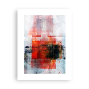 Plakat - Kompozycja rozżarzona - 30x40 cm