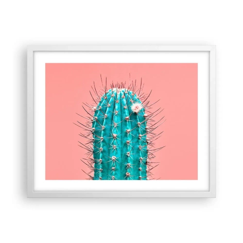 Plakat w białej ramie - Tylko patrz - 50x40 cm