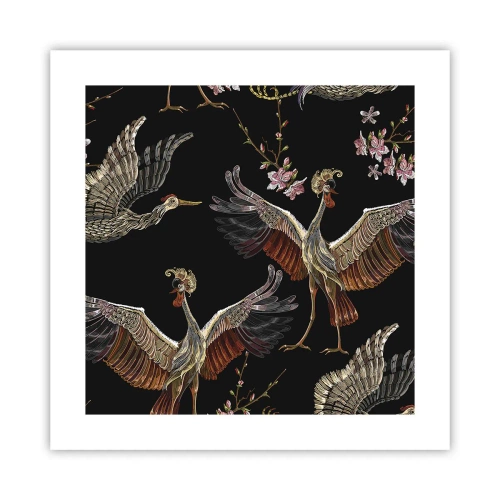 Plakat - Baśniowy ptak - 40x40 cm