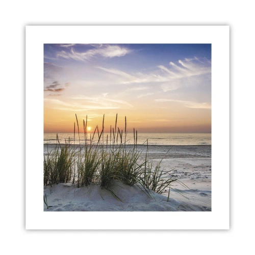 Plakat - Popatrz, pomyśl, poczuj - 40x40 cm