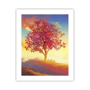 Plakat - Pielgrzym u celu - 40x50 cm