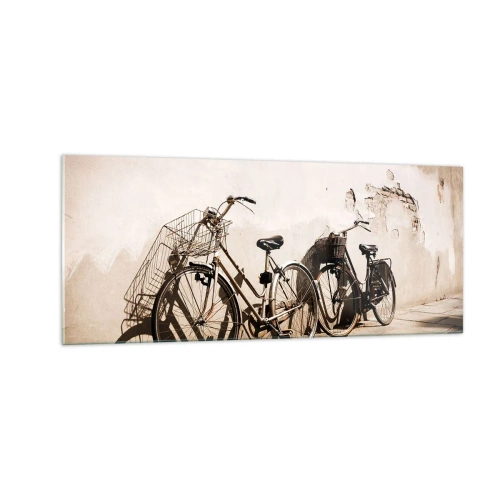 Obraz na szkle - Niezapomniany urok przeszłości - 100x40 cm