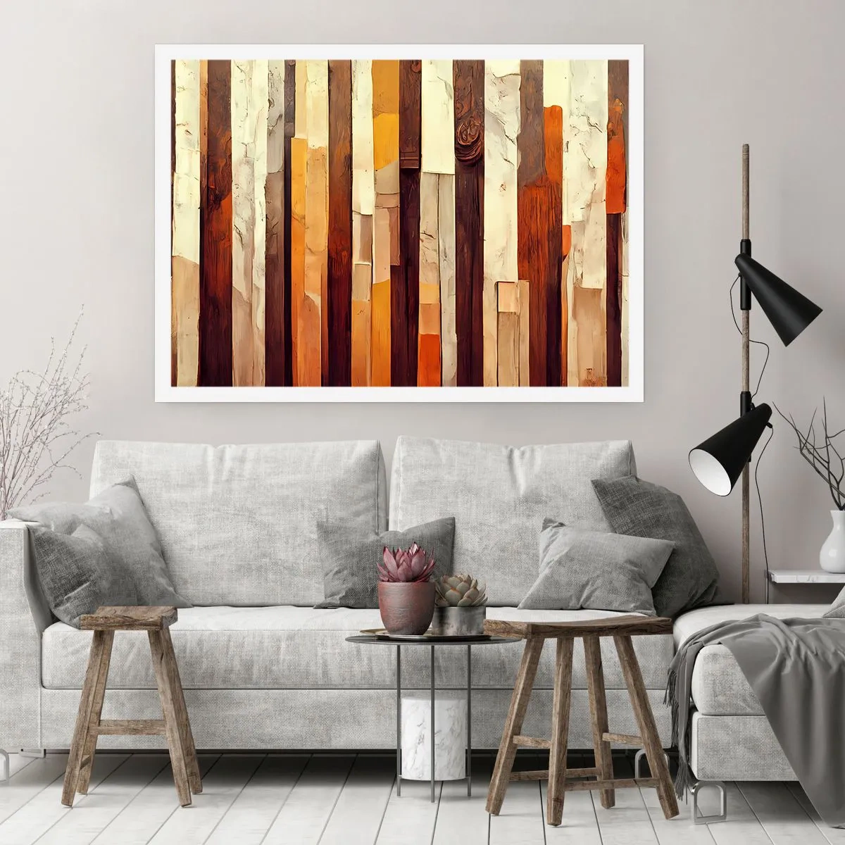 Plakat - Hymn leśnych drzew - 70x50 cm