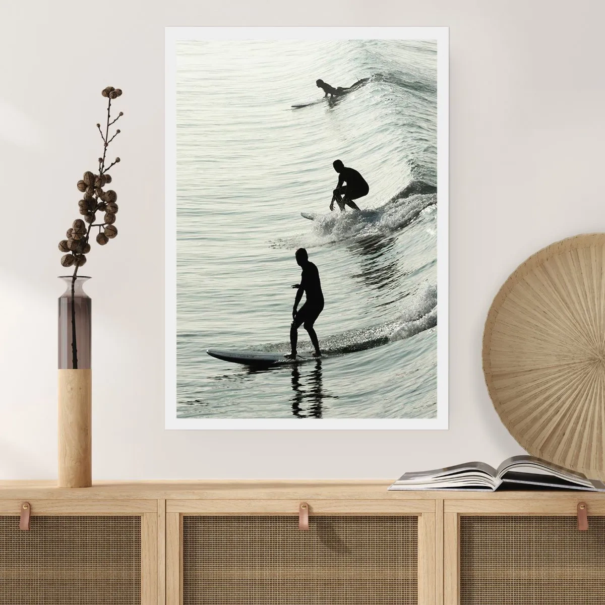Plakat - Na spotkanie fali - 70x100 cm