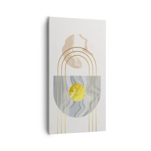 Obraz na płótnie - Jasność i blask - 55x100 cm