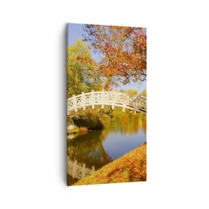 Obraz na płótnie - Na białym mostku westchnień - 55x100 cm
