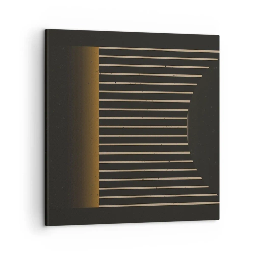 Obraz na płótnie - Zbadać ciemność - 60x60 cm