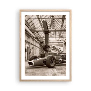 Plakat w ramie jasny dąb - Odpoczynek zwycięzcy - 50x70 cm