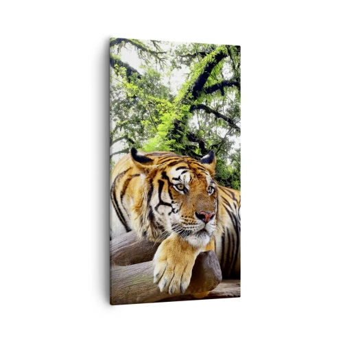 Obraz na płótnie - Z wyrazami szacunku - 55x100 cm