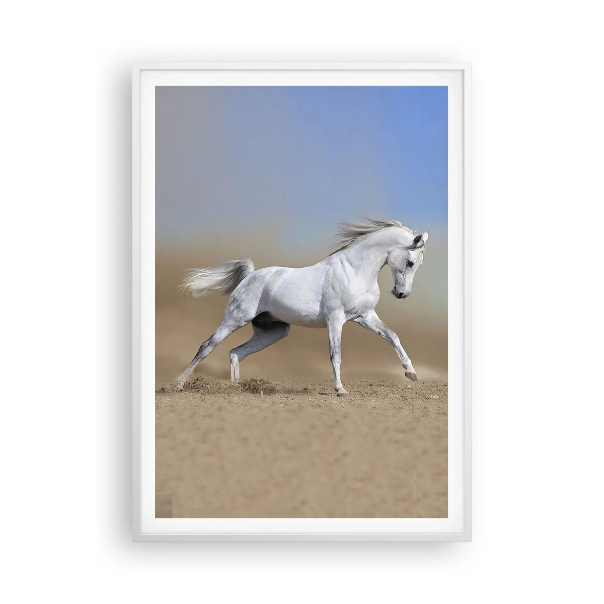 Plakat w białej ramie - Najpiękniejsza arabska baśń - 70x100 cm