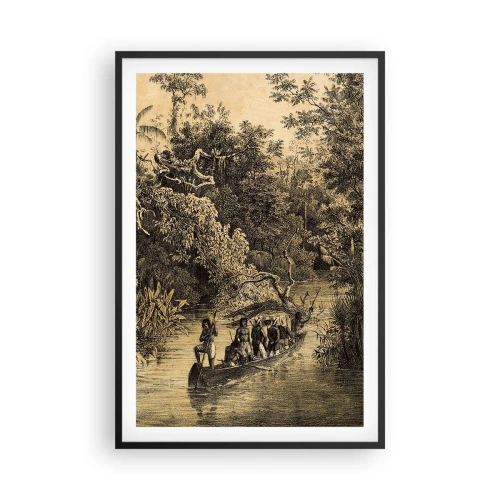 Plakat w czarnej ramie - Wyprawa do źródła - 61x91 cm