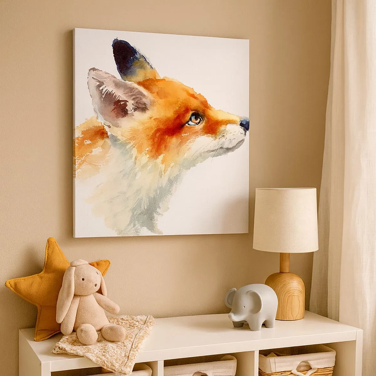 Obraz na płótnie - Ostrożności nigdy za wiele - 30x30 cm