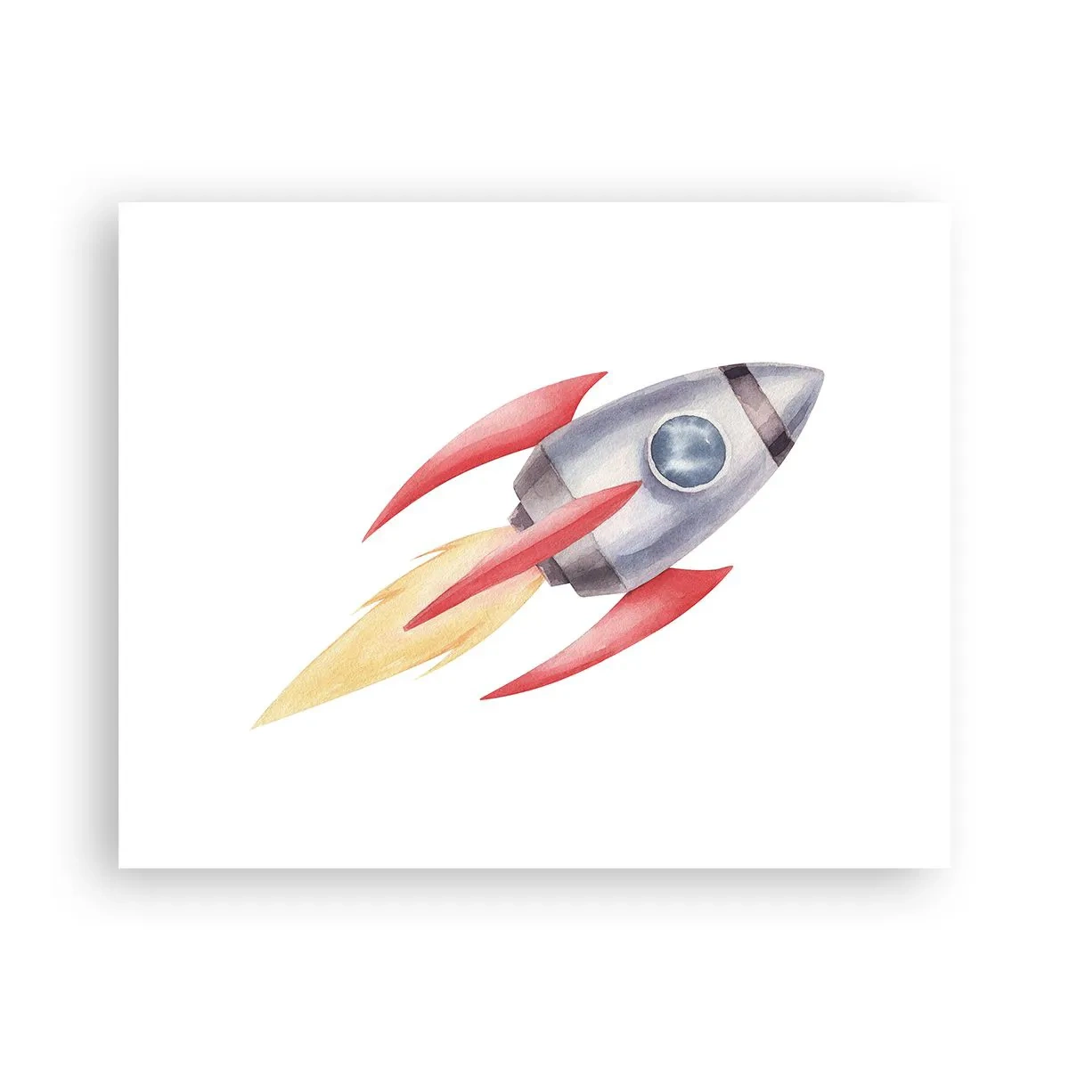 Plakat - Wyżej, prędzej, dalej - 50x40 cm