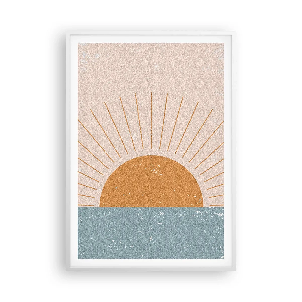 Plakat w białej ramie - Codzienny cud - 70x100 cm