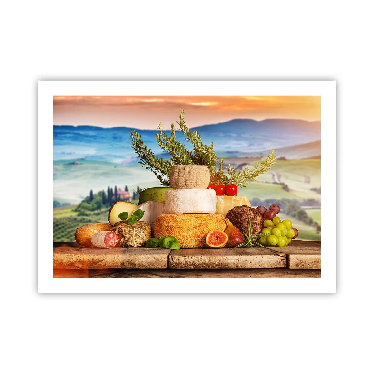 Plakat - Włoska radość życia - 70x50 cm