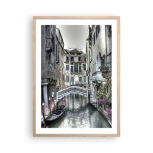 Plakat w ramie jasny dąb - Od wieków w cichej zadumie - 50x70 cm