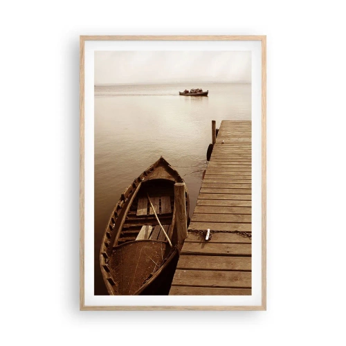 Plakat w ramie jasny dąb - Wielki spokój - 61x91 cm