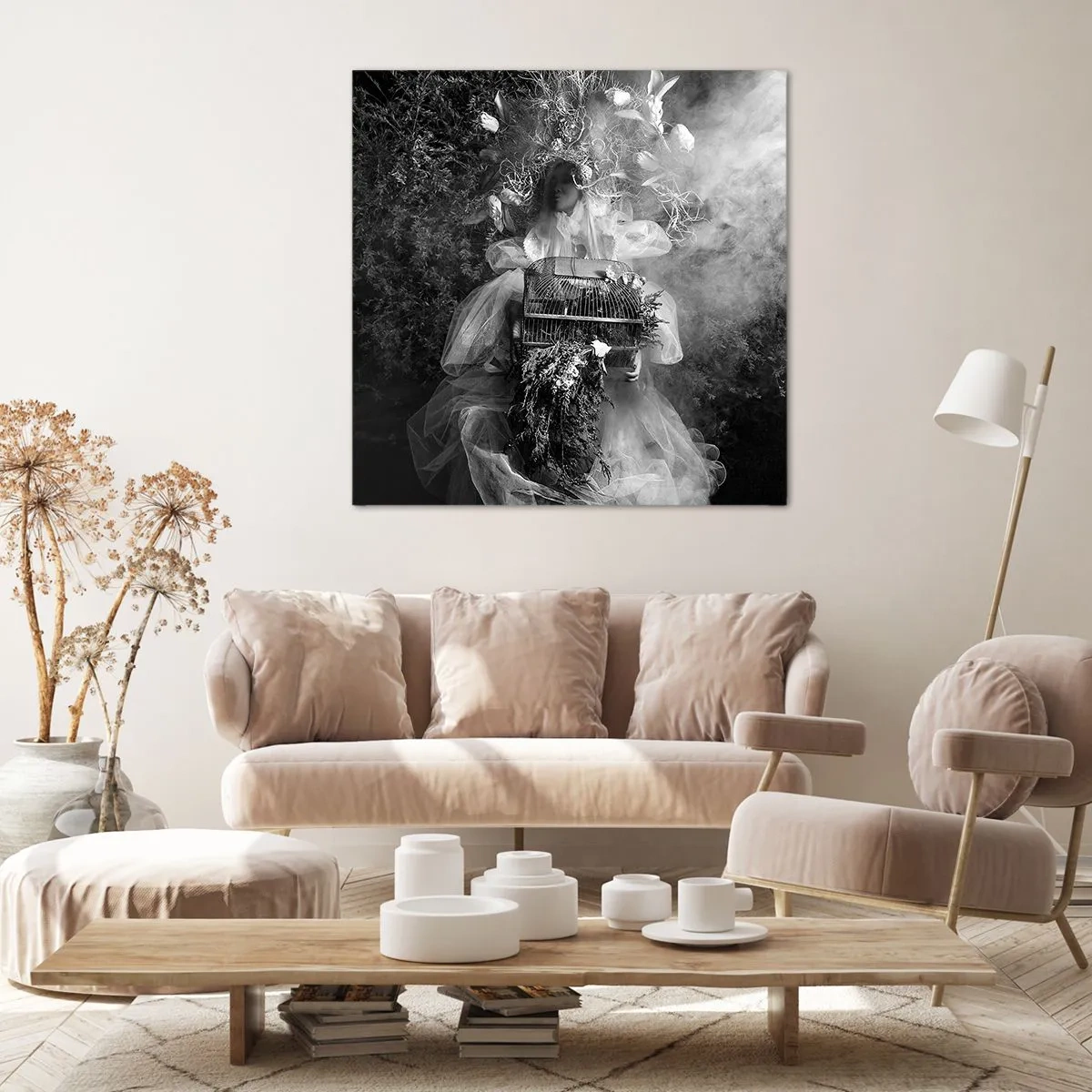 Obraz na płótnie - Sama Matka – Natura - 50x50 cm