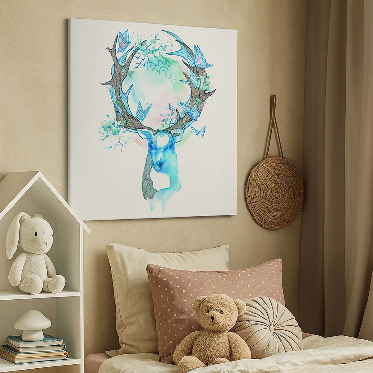 Obraz na płótnie - Siła i delikatność natury - 30x30 cm