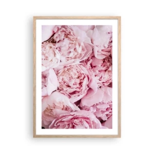 Plakat w ramie jasny dąb - Przytulone i pachnące - 50x70 cm