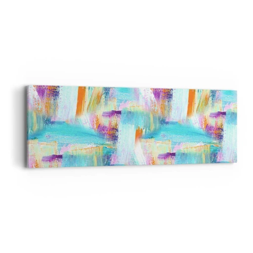 Obraz na płótnie - Pogodny mazaniec-przekładaniec - 90x30 cm