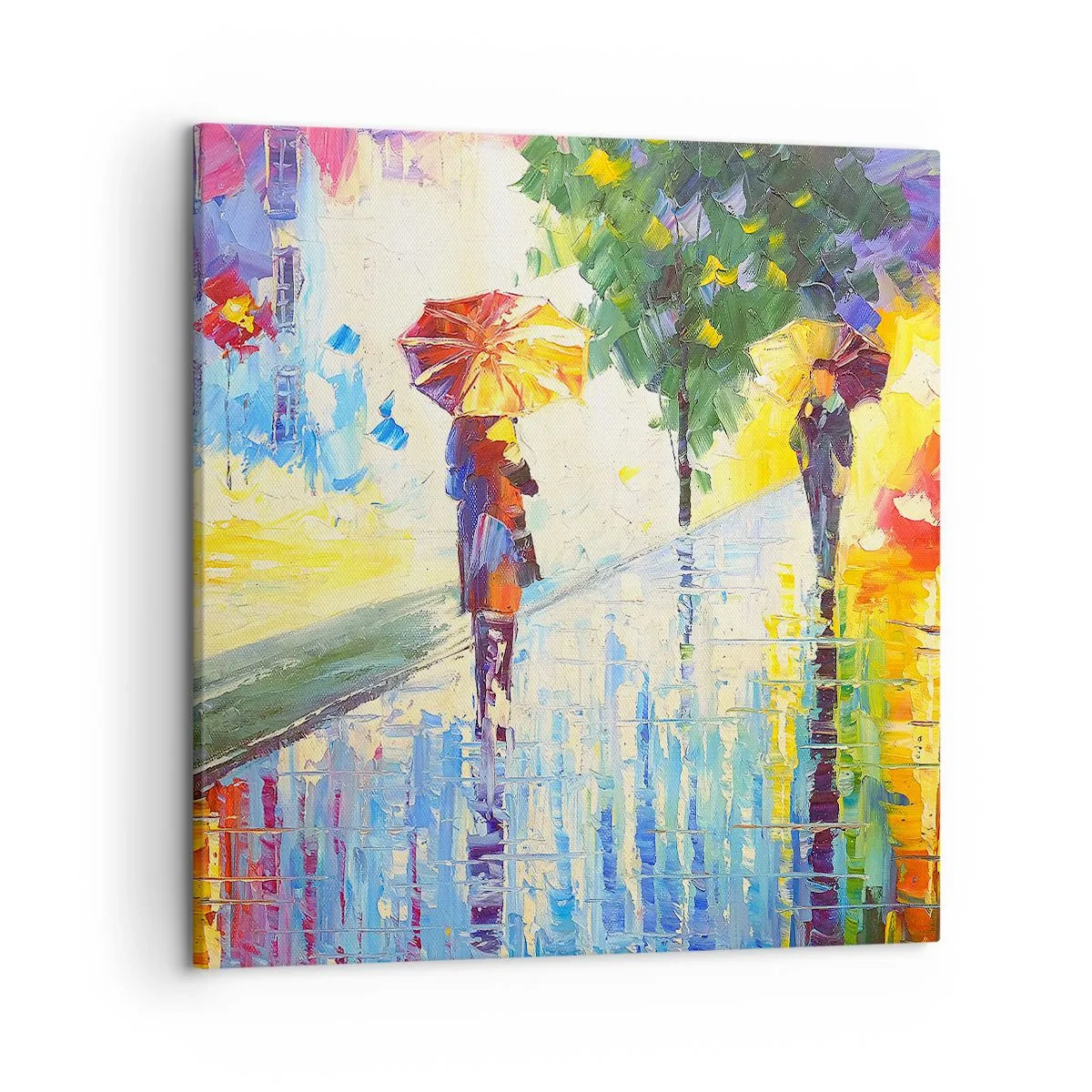 Obraz na płótnie - I wszystko jasne - 50x50 cm