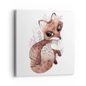 Obraz na płótnie - Tylko pokochać - 40x40 cm