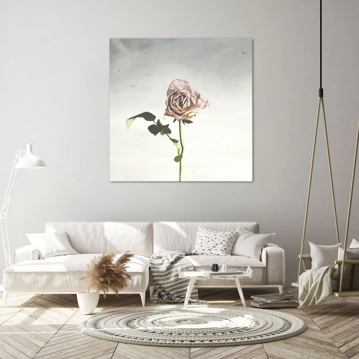 Obraz na płótnie - Powitanie wiosny - 70x70 cm