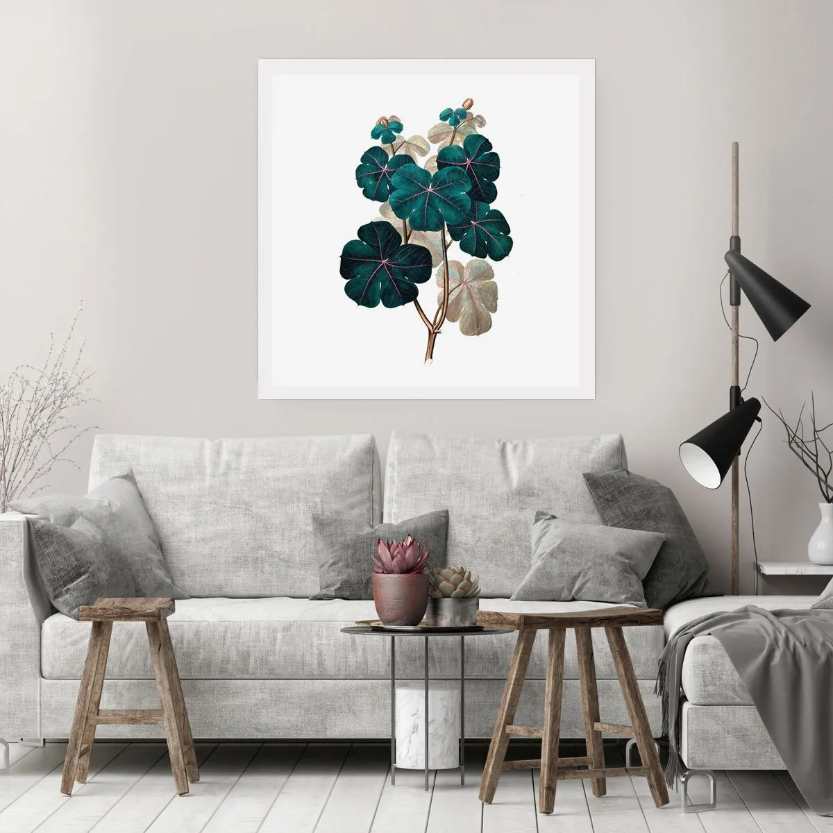 Plakat - Ze starego zielnika - 50x50 cm