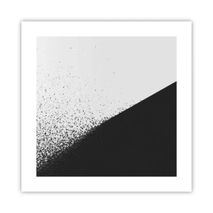 Plakat - Coraz szybciej, coraz więcej - 40x40 cm